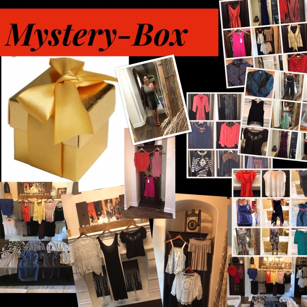 Mystery Box Filled with 10 Items, You Choose Size